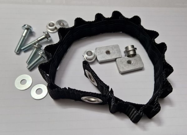 KTM Haltegurt hinten 150-500 EXC 2024-, schwarz