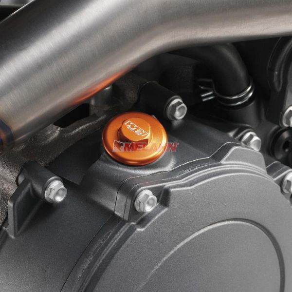 KTM SXS Aluminium-Öleinfüllschraube, orange