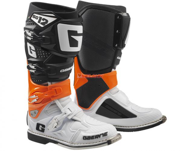 GAERNE Stiefel: SG 12, orange/schwarz/weiß