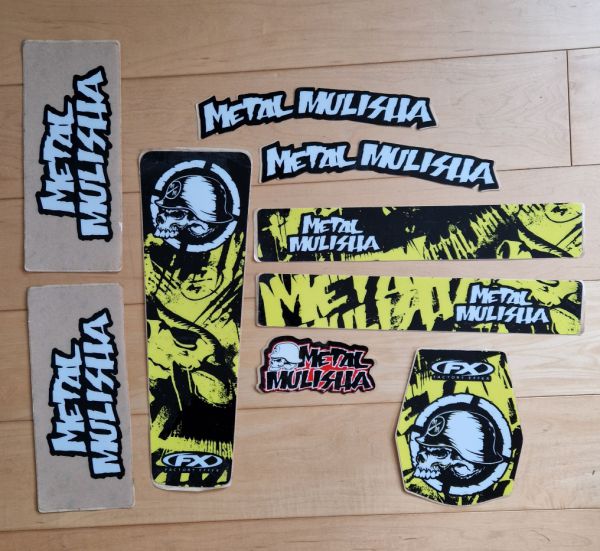 FACTORY EFFEX Trim Kit Metal Mulisha Suzuki universal, gelb