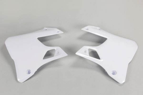 UFO Spoiler (Paar) Kühlerverkleidung für YAMAHA YZ 125/250 1996-2001, weiß