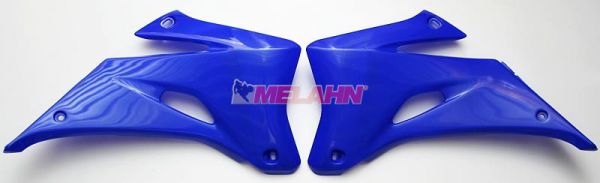 UFO Spoiler (Paar) Kühlerverkleidung für YAMAHA YZF 250/450 06-09, blau