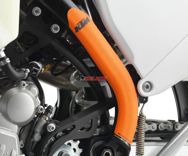 KTM Rahmenschutz-Aufkleber (Paar) SX 16-18 / EXC 17-19, orange