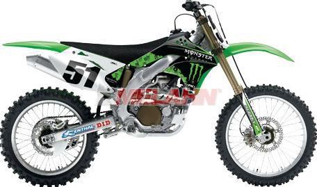 FACTORY EFFEX Tankdekor + Airbox Monster CRF 450 05-08