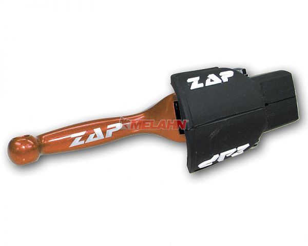 ZAP Flex-Handbremshebel für KTM SX/EXC 00-12, FE/FX/TE 05-13, orange