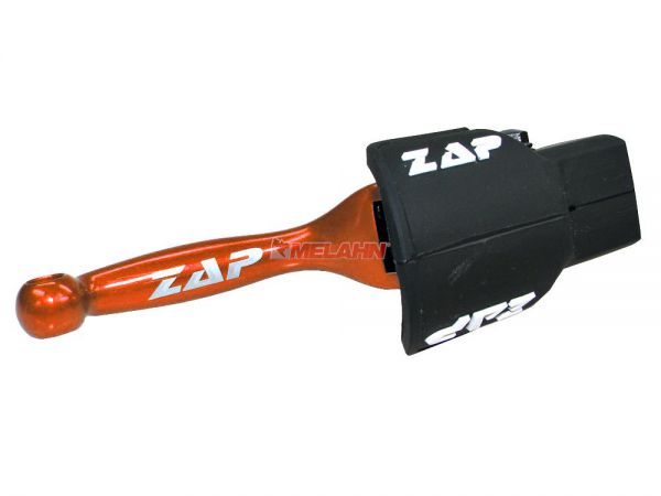 ZAP Flex-Handbremshebel für KTM SX/EXC 14- / HUSQVARNA FC/FE/TC/TE 14-18, blau