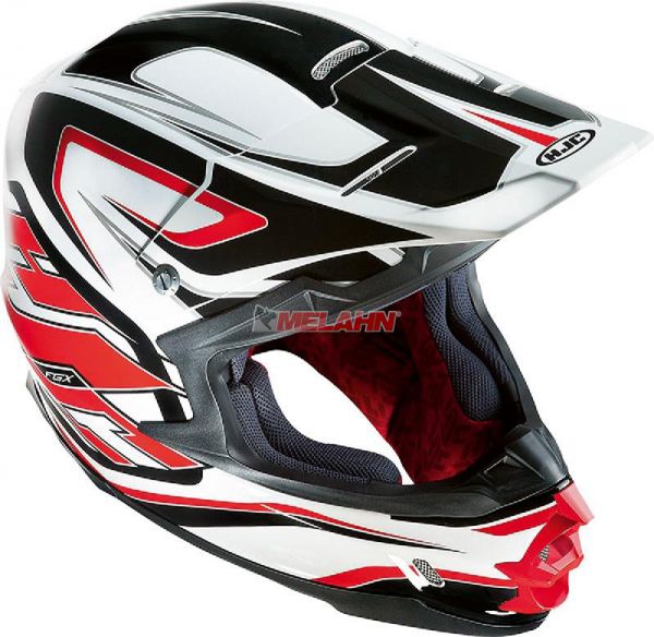 HJC Helm: FG-X Hammer, orange, Größe S