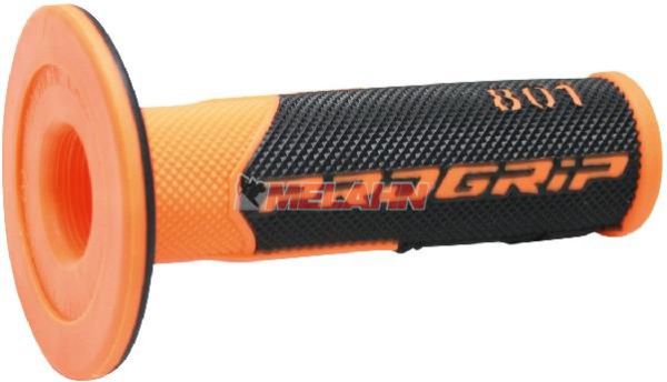 PROGRIP Griff (Paar): 801 Half-Waffle, neon-orange