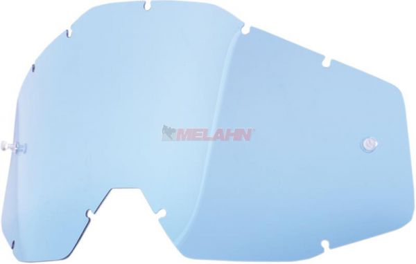 100%/FMF Ersatzglas (1. Generation), blau