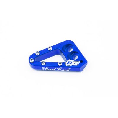 S3 Aluminium-Auftritt für Fußbremshebel für Husqvarna 125-501 FC/TC 2016- / FE/TE 2017-, blau