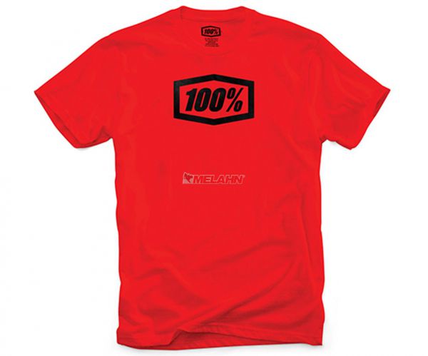 100% T-Shirt: Essential, rot