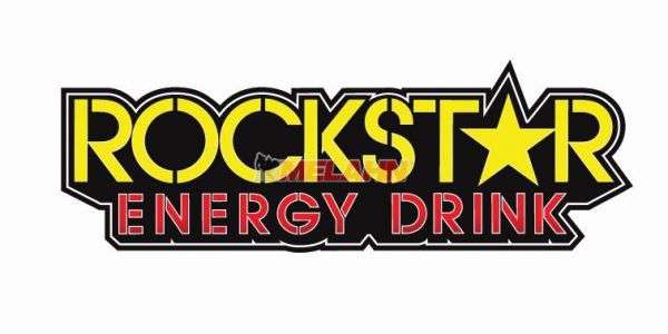 FX Aufkleber: Rockstar Text-Logo, 31x4,5cm