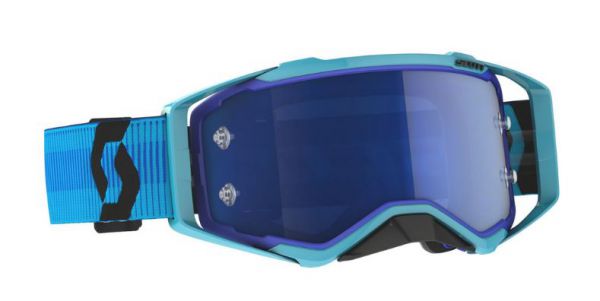 SCOTT Prospect Goggle Motocross MTB MX Enduro Cross Brille blau/schwarz blau verspiegelt