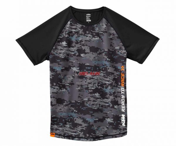 KTM Funktions T-Shirt: Emphasis, schwarz/grau
