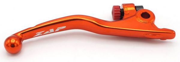 ZAP Bremsshebel für KTM SX/EXC (Brembo hydr.) 14-, Aluminium kaltgeschmiedet, orange