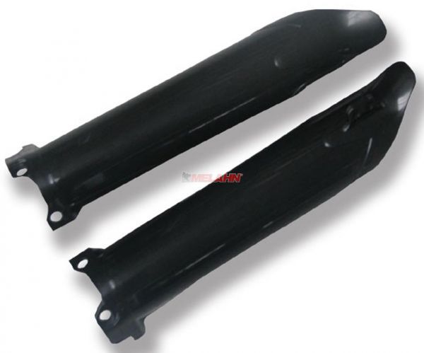 POLISPORT Gabelschutz (Paar) für KXF 250/450 2009-, schwarz