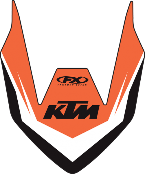 FACTORY EFFEX Aufkleberkit Vorderradkotflügel für KTM SX 1998-2006 / EXC 1998-2007