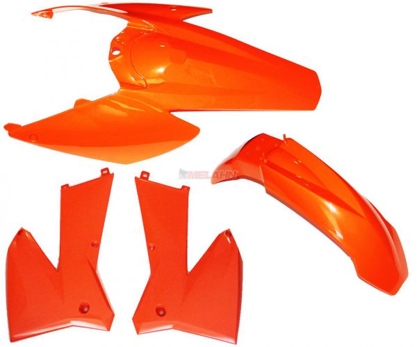 ACERBIS Plastik-Kit SX/EXC 05-07, orange