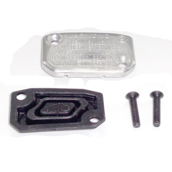 BREMBO Deckel hydraulische Kupplung komplett, silber/schwarz