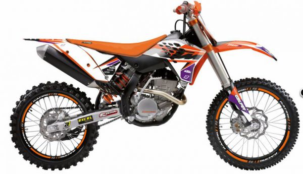 BLACKBIRD Dekor-Kit: Dream 5 für KTM SX/SMR 2007-2010 / EXC 2008-2011