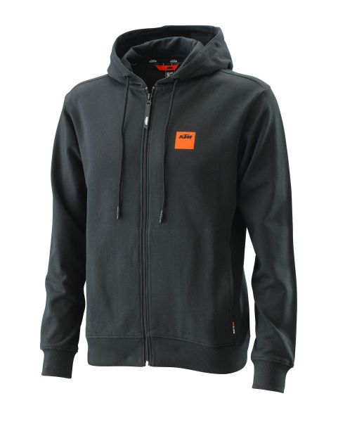 KTM Zip-Hoodie: Pure Racing, schwarz