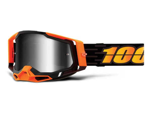100% Brille: Racecraft 2 Costume 2, schwarz/orange