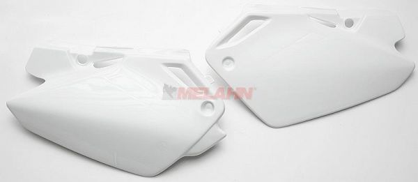 UFO Seitenteile (Paar) für HONDA CR 85 2003-2007, weiß