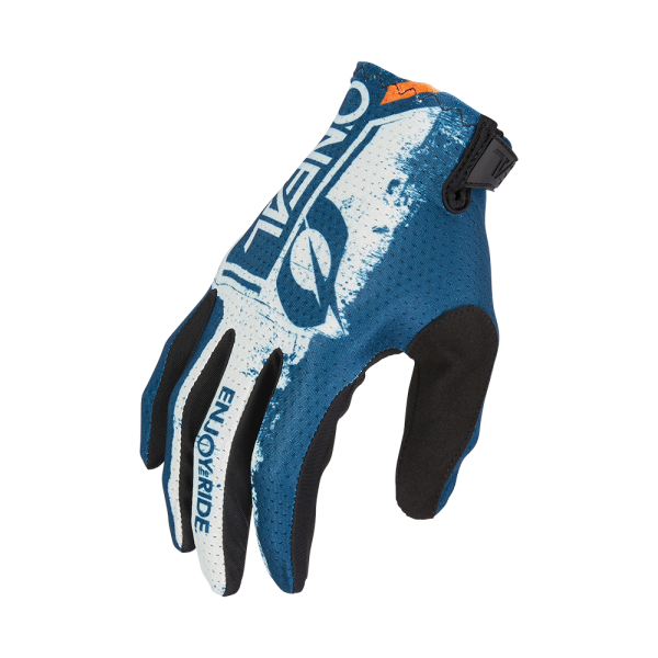 ONEAL Handschuh: Matrix Shocker V.23, blau/weiß/orange