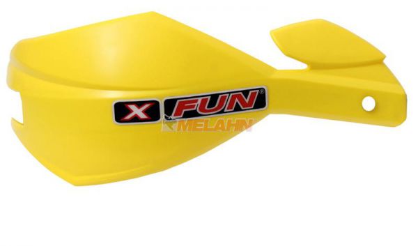 X-FUN Ersatzschale: Handprotektor Alu, gelb