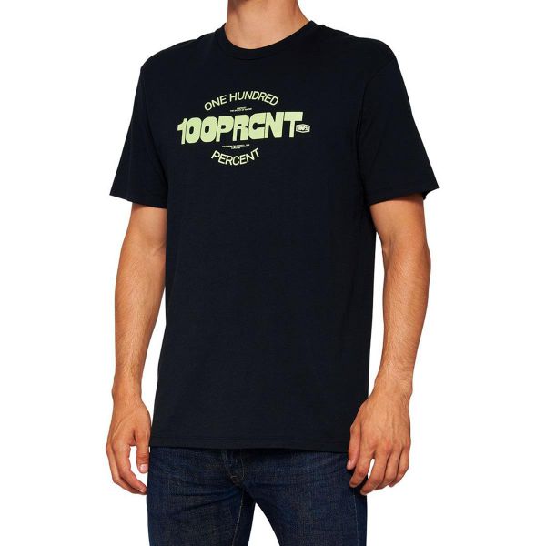 100% T-Shirt: Serpico, schwarz