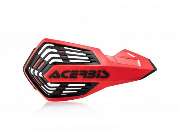 ACERBIS Handprotektor (Paar): X-Future, rot/schwarz