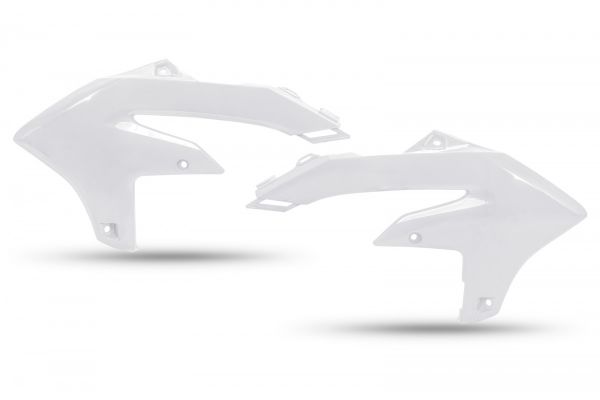 UFO Spoiler (Paar) Kühlerverkleidung für YAMAHA YZF 250 2024- / 450 2023-, weiß