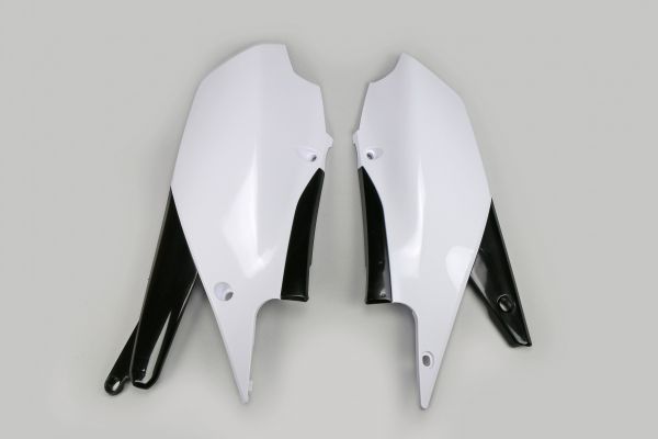 UFO Seitenteile (Paar) für YAMAHA YZF 250 19-23 / 450 18-22 / WRF 250 20- / 450 19-, weiß