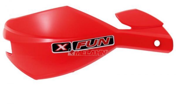 X-FUN Ersatzschale: Handprotektor Alu, CRrot