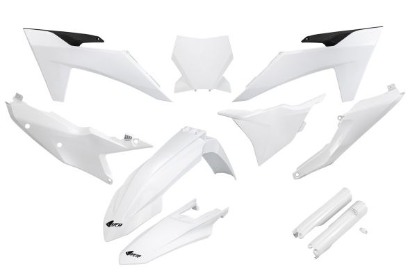 UFO Plastik-Kit Full kompatibel für KTM SX 2023-2024, weiß