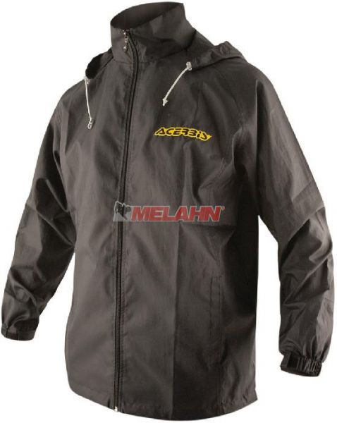ACERBIS Regenjacke: Mechaniker, schwarz