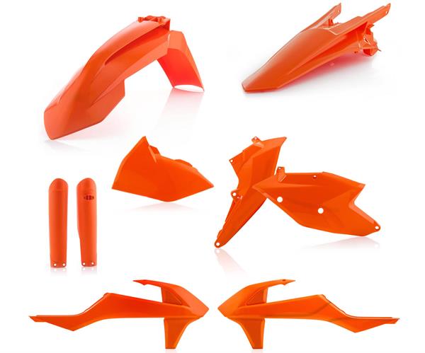 ACERBIS Plastik-Kit EXC/EXCF 17-, orange
