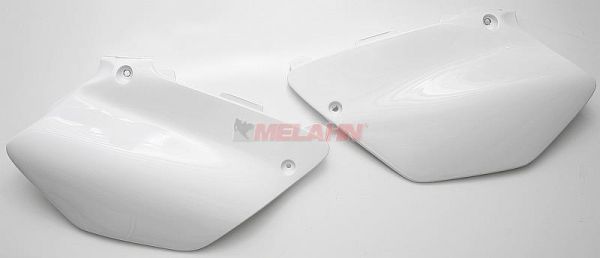 UFO Seitenteile (Paar) für YAMAHA YZ 125/250 2006-2014, weiß