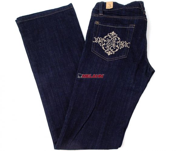 FOX Girls Jeans: Bril, blau, Gr. 3/36