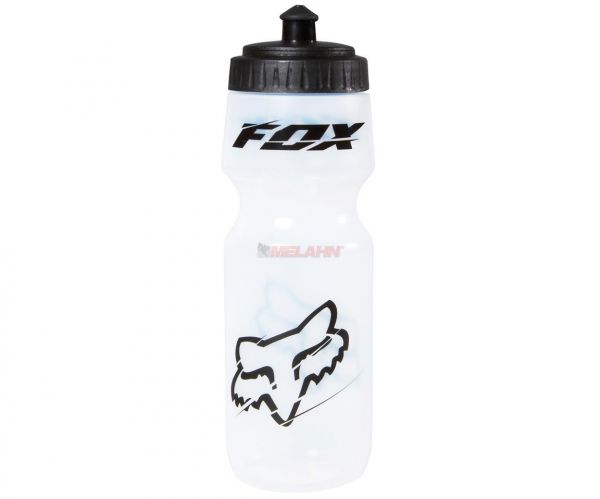 FOX Trinkflasche 0,6l (Plastik): Future, schwarz