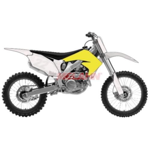 UFO Spoiler (Paar) für Husqvarna TC250/450/510, TE250/310450/510 08-13, rot