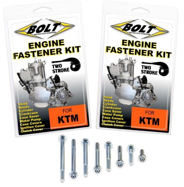 BOLT Motor-Schraubenset für KTM 125 SX/EXC 03-15 / 200 SX/EXC 03-16