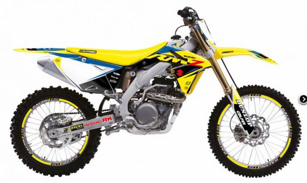 BLACKBIRD Dekor-Kit: Dream 5 für SUZUKI RMZ 450 2008-2017