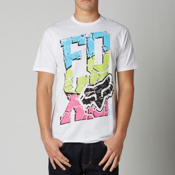 FOX T-Shirt: Tiltonic, weiß