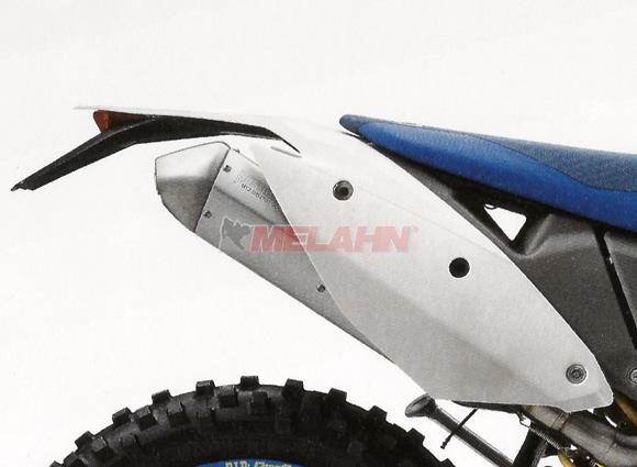 HUSABERG Heckteil FE/FS/FX 09-12, schwarz