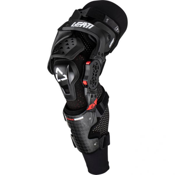 LEATT Knee Brace (Paar): C-Frame Hybrid, schwarz