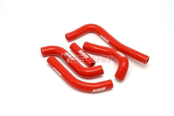 DRC Kühlerschlauch-Set CRF 450 05-08, rot