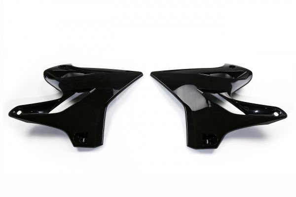 UFO Spoiler (Paar) Kühlerverkleidung für YAMAHA YZ 125/250 2015-2021, schwarz