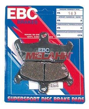 EBC Bremsbeläge, Semi-Metall, vorne für YAMAHA YZ/YZF 125-450 07-