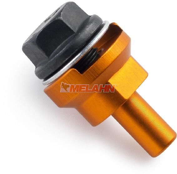 KTM Aluminium-Luftfilterhaltebuchse EXC 98-16, orange